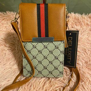 Deluxity LA Brown/Tan Crossbody Bag